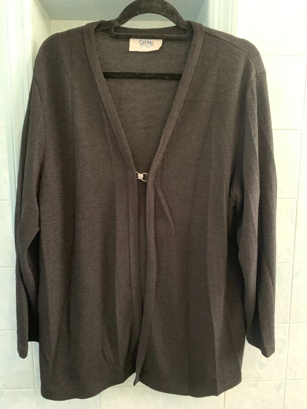PS CAREER ELEMENTS BLACK CARDIGAN XL